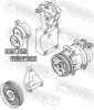 Belt Tensioner, V-ribbed belt GM 96183115