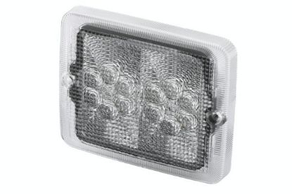 Lens, direction indicator