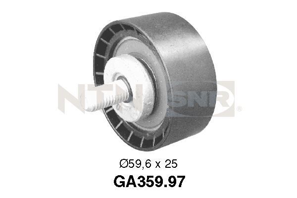 Deflection/Guide Pulley, V-ribbed belt PSA - 16 138 378 80
