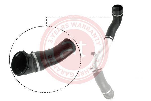 Charger Air Hose BMW E60, E61