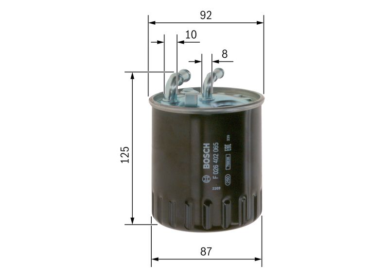 Fuel Filter Mercedes-Benz - 642 092 02 01