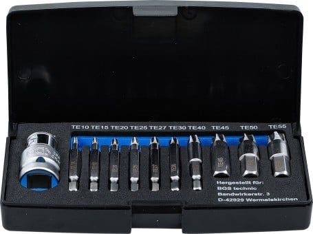 Screw Extractor 11-piece Screw Extractor Set for damaged T-Star (f