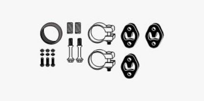 Mounting Kit, exhaust system DACIA LOGAN