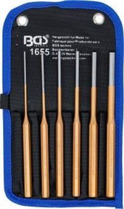 Split Pin Drift Set 6-piece Parallel Pin Punch Set, 3 - 10 mm, 200 mm