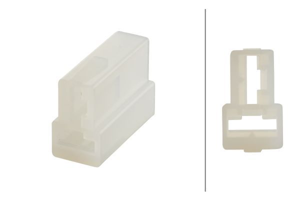 Plug Housing Pistik, 2 klemmi, emane - ST