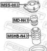 Rubber Buffer, suspension CHRYSLER MB349347, MITSUBISHI MB349347