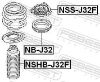 Rolling Bearing, suspension strut support mount NISSAN 54325-JA000, RENAULT 543256557R