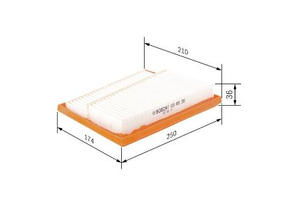 Air Filter MERCEDES-BENZ - 642 094 28 04