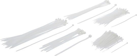 Assortment, cable ties 250-piece Cable Tie Set, various sizes