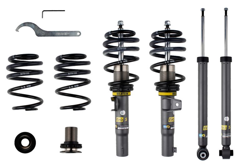 Suspension Kit, springs/shock absorbers Golf 8 50mm Verbundl,;K;EVO S