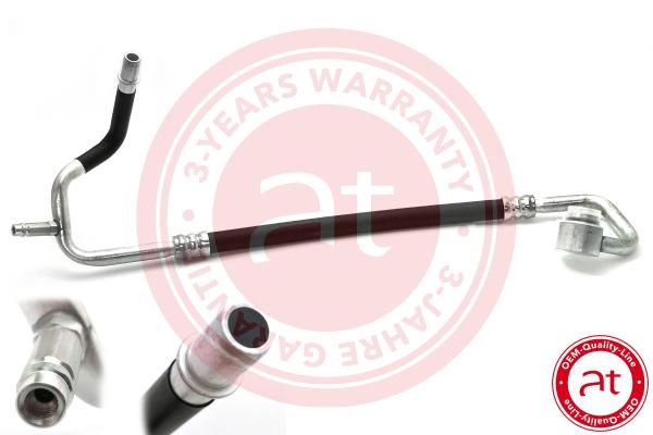 High-/Low Pressure Line, air conditioning VAG Fabia 1.4Polo 1.4