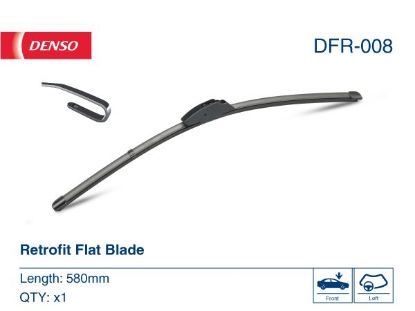 Wiper Blade DENSO FLAT RETROFIT 580mm