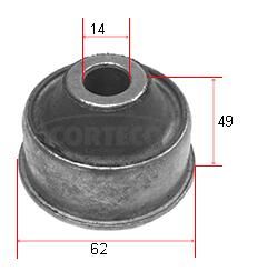 Mounting, control/trailing arm Peugeot - 352377