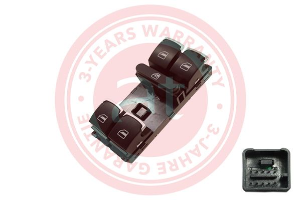 Switch, window regulator VAG