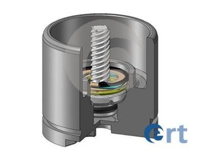 Piston, brake caliper