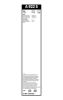 Wiper Blade Aerotwin A922S SET 500/500mm