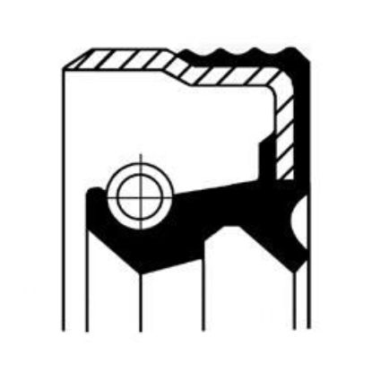 Shaft Seal, wheel hub VAG 8A0501641A