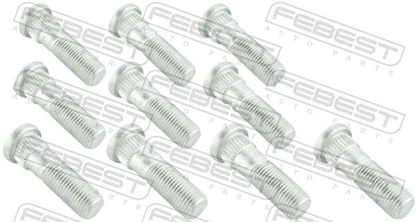 Wheel Stud MAZDA 1N01-33-062, SUBARU 28055-AA001