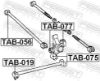 Mounting, control/trailing arm TOYOTA 42304-05110