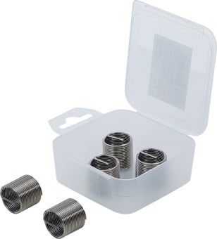 Tool Assortment, thread insert 5-piece Thread Repair Inserts M18 x 1.5