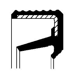 Shaft Seal, releaser shaft Iveco 0000042537408