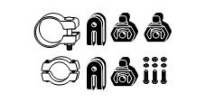 Mounting Kit, exhaust system Renault Kangoo 16V