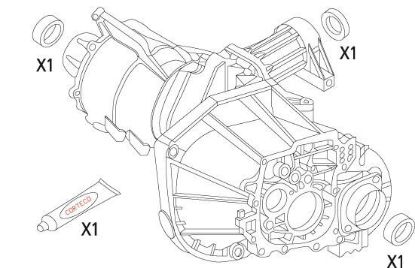 Gasket Set, differential Gasket Set, differential