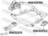 Mounting, manual transmission NISSAN 11323000Q0B, RENAULT 112201332R