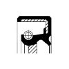 Shaft Seal, crankshaft Mazda Y70110602