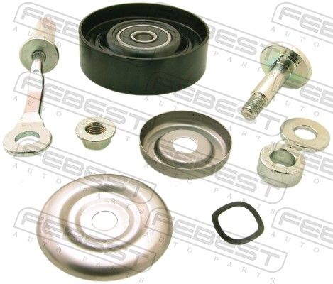 Tensioner Pulley, V-ribbed belt NISSAN 11925-31U0C, RENAULT 11925-31U0C