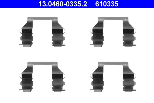 Accessory Kit, disc brake pad