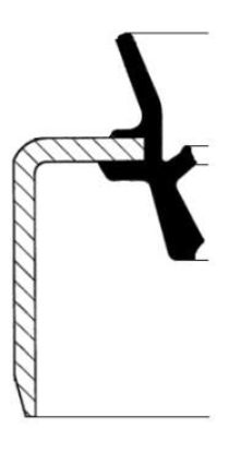 Shaft Seal, wheel hub Toyota 9031399003