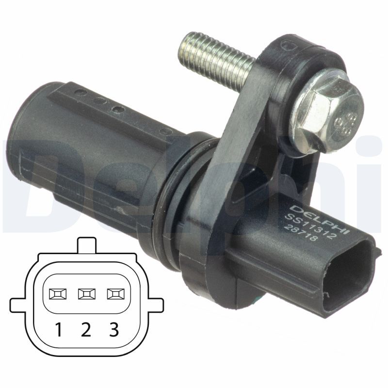 Sensor, crankshaft pulse