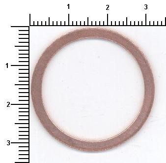 Seal Ring, oil drain plug 26 X 32 X 1,5 / CU A