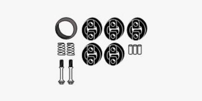 Mounting Kit, exhaust system Suzuki Samurai TD 4WD