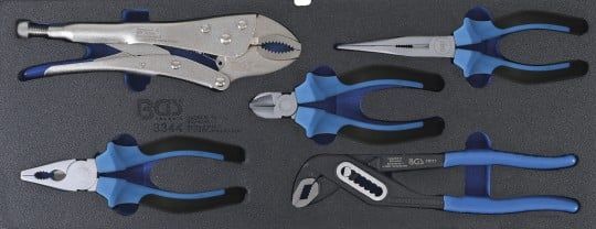 Foam Insert, assortment box Foam tool tray for Item no. 3312: Pliers set : 5 p