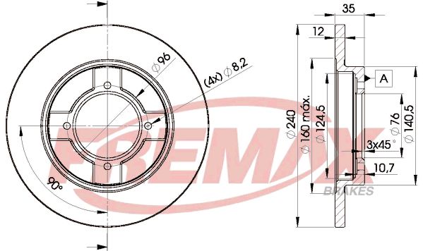 Brake Disc Nissan esi
