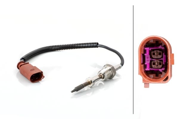 Sensor, exhaust gas temperature VAG - 03L 906 088 E