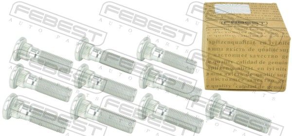 Wheel Stud NISSAN 40222-C6001, SUBARU 28365-FE001