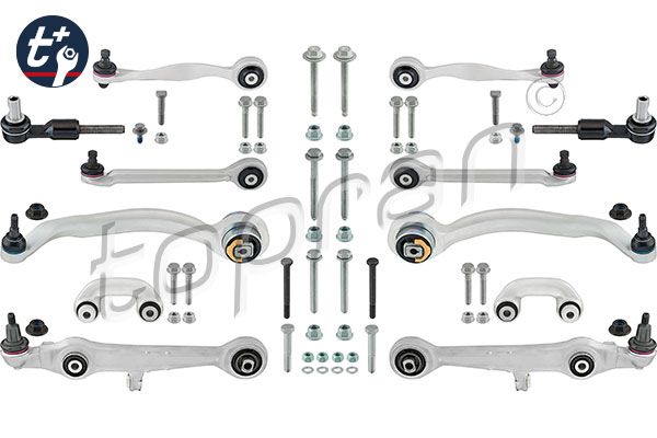 Control/Trailing Arm Kit, wheel suspension VAG