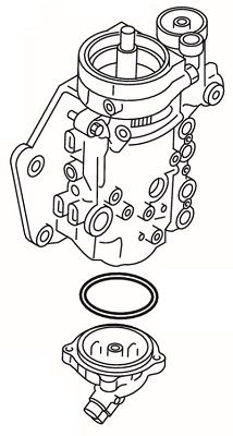 Seal, fuel filter DAIMLER NKW