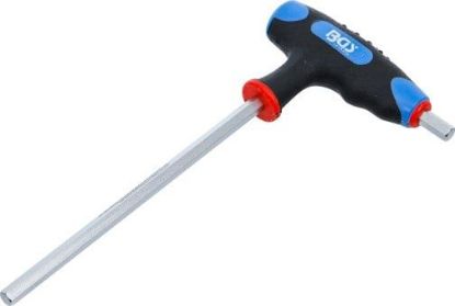 Screwdriver T-Handle Wrench for Hexagon Screws, 8 mm, Length 1