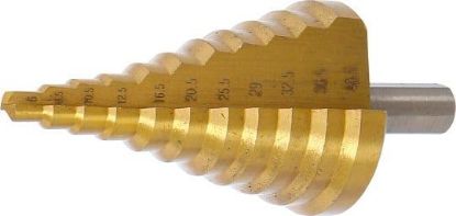 Step Drill Step Drill, Titanium Coated, 6-40.5 mm