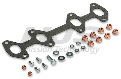 Mounting Kit, catalytic converter Fiat Seicento 1.1 Kat (187)