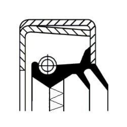 Shaft Seal, manual transmission Scania 1300976