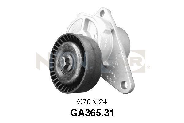 Tensioner Pulley, V-ribbed belt VOLVO - 30637141