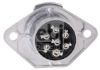 Towbar Socket Universell verwendbar (z.B. DIN) - 7-POL/24V SCHRA