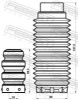 Dust Cover Kit, shock absorber CITROEN 5033.C8, PEUGEOT 5033.C8