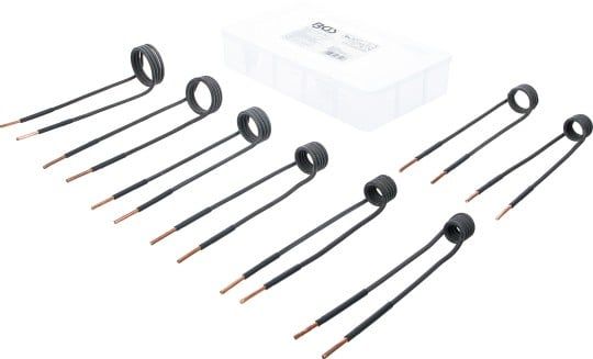 Induction Coil Set, heat gun 8-piece Induction Coil Set for Induction Heater BG