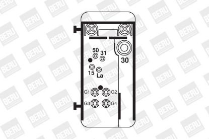 Relay, glow plug system MERCEDES-BENZ